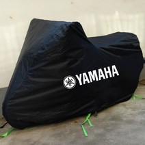 야마하 바이크 주차 커버 자외선차단 방수 덮개 R1M R3 R6 XMAX NMAX TMAX MT07 09, 코튼 옥스포드 블랙개