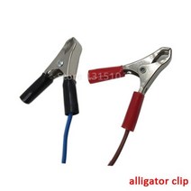 인산철 배터리 충전기 고속, 29.2v 15a, 악어 클립