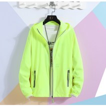 남성 바람막이 2349# 미러링 지퍼 래시가드 커플 뉴타임즈 Z