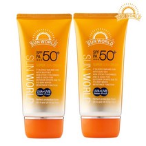오너클랜 [썬월드] 수퍼 썬크림 80ml 2개 SPF50+PA+++ 워터프루프, 1