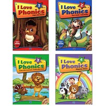 I LOVE Phonics(아이러브파닉스) 1 2 3 4, 아이러브파닉스 4