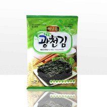 광천김 밥달라스 한끼두끼 김자반 돌자반볶음 10봉, 광천 전장김 25g