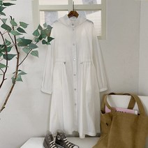 캔디롱 후드 바람막이 점퍼(2color)