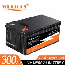 리튬 이온 배터리 팩 새로운 12v 24v 48v 100ah 200ah 280ah 300ah lifepo4 태양열 보트 용 인산철 내장 bms 세금 없음, 12v 300ah 팩