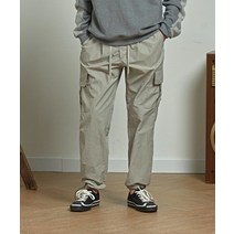 FRIZMWORKS CARGO STRING PANTS LIGHT GRAY