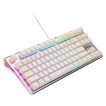 삼성전자 LED 기계식 유선키보드, 화이트, SPA-NKG2CUWR, 텐키리스