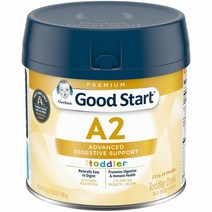 Gerber 거버 굿 스타트 토들러 드링크 A2 밀크 (HMO) Non-GMO 분유 3단계 20oz(566g) Good Start Toddler Drink A2 Milk (HMO)