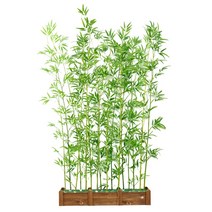 인조 대나무 장식 180cm 울타리 밭 대형 모형 조경, 끝이 하나인 1.8m 모조 대나무 x10개