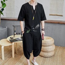 [kirahosi]키라호시 자수 밴딩바지 개량한복 생활한복(키라호시)