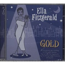 Ella Fitzgerald - GOLD 엘라 피츠제럴드 골드 39곡 2 CD 재즈 명반 모음집 씨디 음반