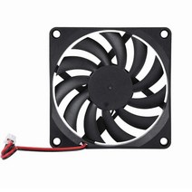 3d프린터 AokinDC 5V 12V 24V 8010 팬 브러시리스 냉각 80x80x10mm Makerbot 3D 프린터 PC CPU 컴퓨터 쿨러, [02] 80x80x10mm 12V