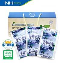 무농약 국산 블루베리즙 원액 80ml 30팩, 무농약 국산 블루베리즙 80ml x 30팩