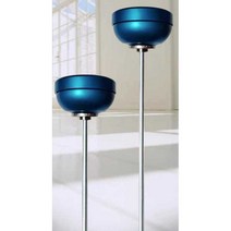 누수 탐지 청음봉 막대 청취 누수 탐지봉 청음 배수관, 1.5미터 블루 헤드 두 부분