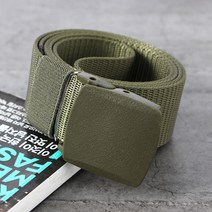 패브릭 벨트(그린) 아웃도어 남성 캐주얼벨트