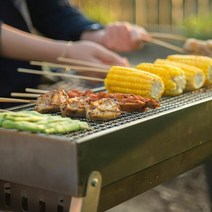 캠핑 숯불 접이식 화로대 불멍 바베큐그릴 야외용