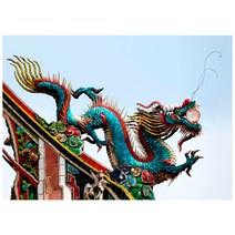 C693-0/청룡사진 대형사진 A1 용사진 황룡사진 풍경화 풍경화그림 인테리어사진, 인화지(비코팅)