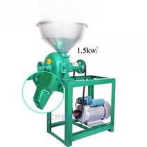도정기 정미기 쌀 현미 껍질 벗기는 기계 농기계 밀, 모터와 선반 사각프레임이 있는 싱글 헤드