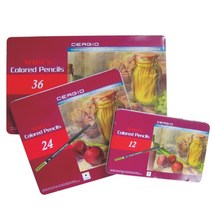 세르지오 세르지오)유성색연필(12색)