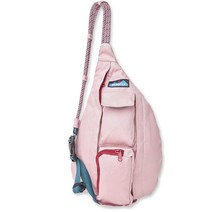 KAVU 미니 로프 슬링 백 크로스바디 숄더 폴리에스터 백팩, One Size, Misty Rose