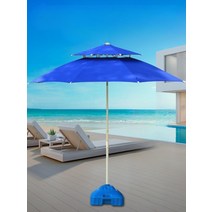 야외 우산 안뜰 우산 방풍 파라솔, E