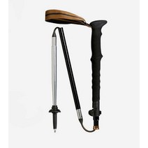 접이식 등산 스틱 폴대 경량 등반폴 막대 등반 지팡이, 단일