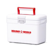 신와 홀리데이월드 대형 소형 아이스박스 대장쿨러, 화이트, 27L