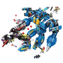 우주기지 변신로봇 레고호환 인라이튼블럭