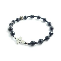 라파엘라엔 오닉스커팅 원석 묵주팔찌