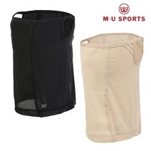 엠유스포츠 여성 냉감 버프형 마스크 MU23A33UI03, BLK