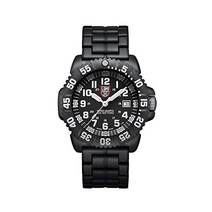 Luminox 루미녹스 남성용 3052 컬러마크 네이비 씰 블랙 레진 시계