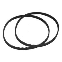 고무패킹 가스켓HTD3M 원형 고무 타이밍 벨트 폐쇄 신형 252mm 길이 84 개 6mm 너비 산업용 드라이브 2 팩, 한개옵션0