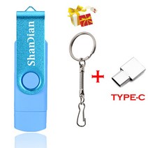 3 1 USB 플래시 드라이브 OTG 고 펜 드라이브 64 기가 바이트 32 기가 바이트 TYPEC 어댑터 선물 16 기가 바이트 8 기가 바이트 USB 스틱 레드 외부 스토리지 4 기가 바이트, 03 16GB, 06 Light blue