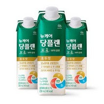 웰라이프 영양보충 뉴케어 당플랜 프로 호두맛 (24팩) 고단백 간식 노인식 영양균형식 체중조절, 22set