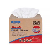 와이프올 X60 정비 와이퍼 부직포와이퍼 산업용 흡착포 유흡착제 기름제거 200매 42343