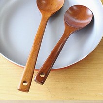 영업상문제로공개불가 튼튼한 장미나무로 만든 로즈우드 요리스푼 2size / 배송상품 : 대 (양념스푼/계량스푼/다용도스푼/우드요리스푼/수저/식기/주방용품/건강 추천), 본품