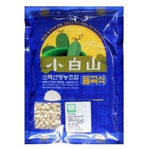 소백산영농조합 (무농-약)찰옥수수알-1kg-2019년산 (보리/늘보리/잡곡/현미/흑미/찰흑미/찹쌀/찰현미/검정쌀/수수/혼합곡/농산물/식품 추천), 1개, 상세페이지 참조