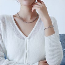 하나린 써지컬스틸 여성패션 마이스틱 목걸이