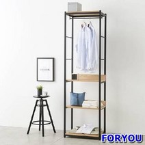 ForU64 스토리홈 리코 드레스룸 선반 행거 장롱 수납장 서랍장, 오크브라운, 상세페이지 참조