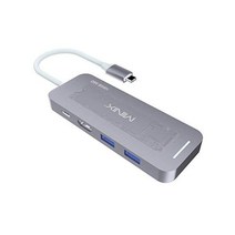 MINIX M.2 SSD Storage Adapter Aluminum USB-C Multiport Hub with 4K @ 30Hz Display 2 x USB 3.0 and, 120GB