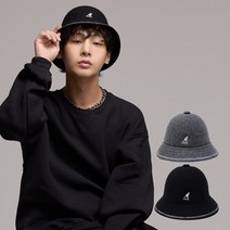 캉골 스트라이프 캐쥬얼 버킷햇 K3181ST, FLANNEL