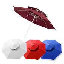 카페파라솔+받침대, 십자형 받침대, 레드