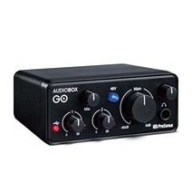 PreSonus AudioBox GO 오디오 인터페이스 24Bit 96kHz iOSAndroidmacOSWindowsChromeOS 지원 Studio One Prime 번들