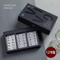 비보메가 비보메가 알티지 슈퍼 DHA 오메가3 6박스/12개월, 상세 설명 참조, 단일옵션