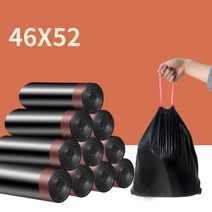 분쇄기 음식물 쓰레기 처리기 싱크대 가정용 30 롤 조끼 스타일 일회용 두꺼운 비닐 봉투 주방 청소, hei se+27X34cm+400pcs