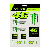 VR46 스티커 Monster Dual 20