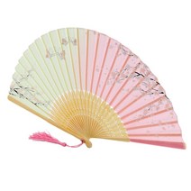 휴대용 이쁜부채 외국인선물 민속부채 포켓부채, 1개, 단품