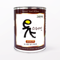 옻스테인 골드 내장용 100ml 300ml 500ml 1L 4L 대용옻칠 천연오일스테인 한옥도장, 스프러스, 1000ml, 1개