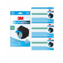 3M 이지핏 황사마스크 KF80 블랙, 1개입, 20개