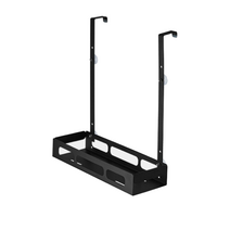 키밍 욕실 벽걸이 수납선반 행거 H2775, 1단