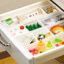 주방 서랍 정리 트레이 싱크대 수저정리 수납 칸막이, 주방 서랍정리트레이_소형, 1개